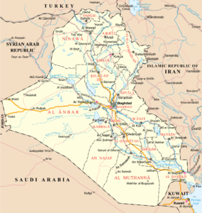 Iraq (based on United Nations map)