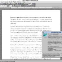 Microsoft Word 6, Windows 3.1