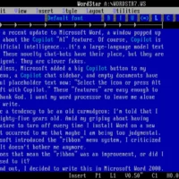 WordStar 7 for DOS