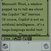 DataViz Word To Go for Palm OS